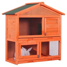 Wooden Chicken Coop Small Animal House Outdoor Cage