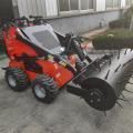 CE Skid Steer Mini Loader 23hp Hydraulic