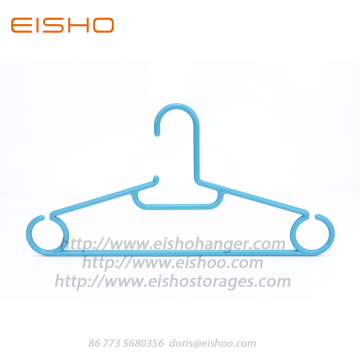 EISHO Recycle Rounded Plastic Hanger For Supermarket