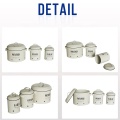 Stainless Steel Canister With Lid