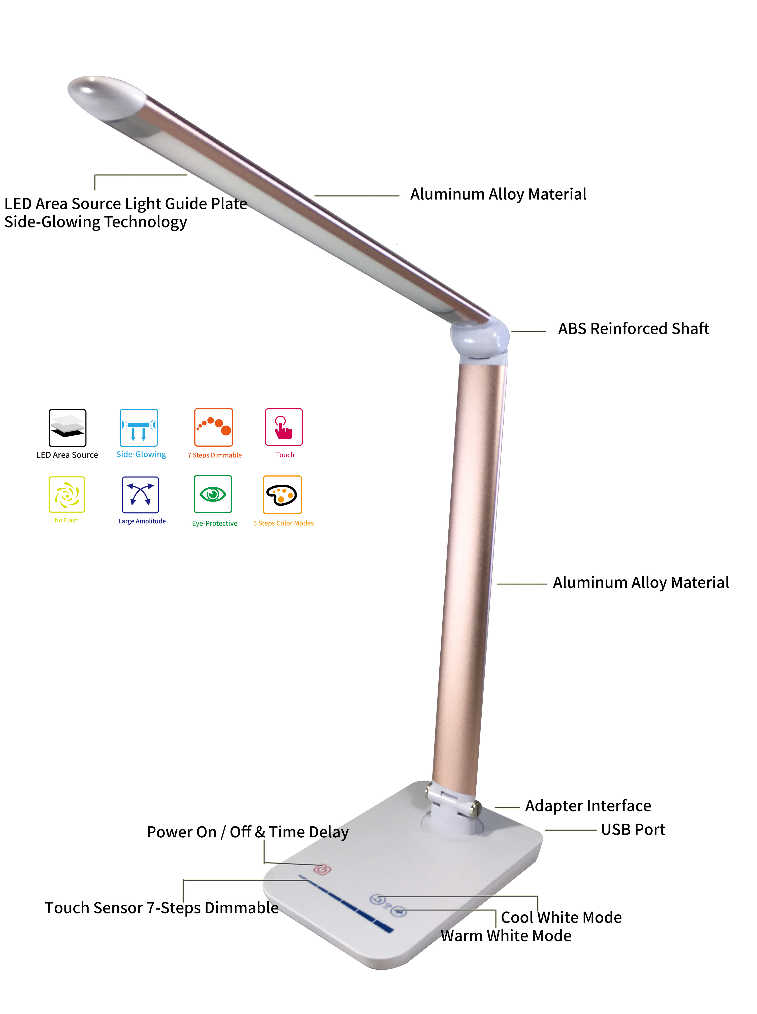 Dimmable Table Lamp