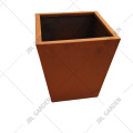 Corten Steel Rusty Blumenpot Metall Pflanzer