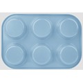 Farbige Beschichtung 6cups Muffin pan