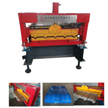 High speed crimping/curving roll forming machine