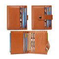 Rfid Blocking Leather Credit Card Holder Bag