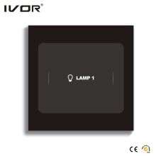 Ivor Acrylic Glass Frame Touch Screen Light Switch Switch de parede