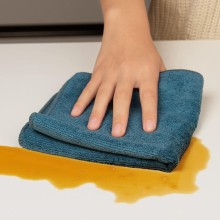 Пользовательская микрофибренная кухонная чистка полотенце с логотипом