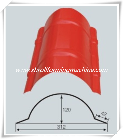 Ridge Cap Roll Forming 