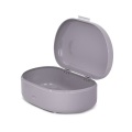 Small bean shape bread box with aluminium handle