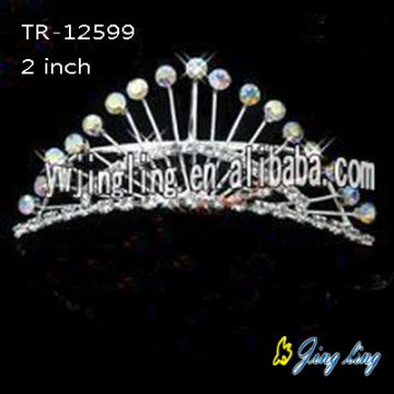 Crystal Hochzeit Tiara Haarschmuck