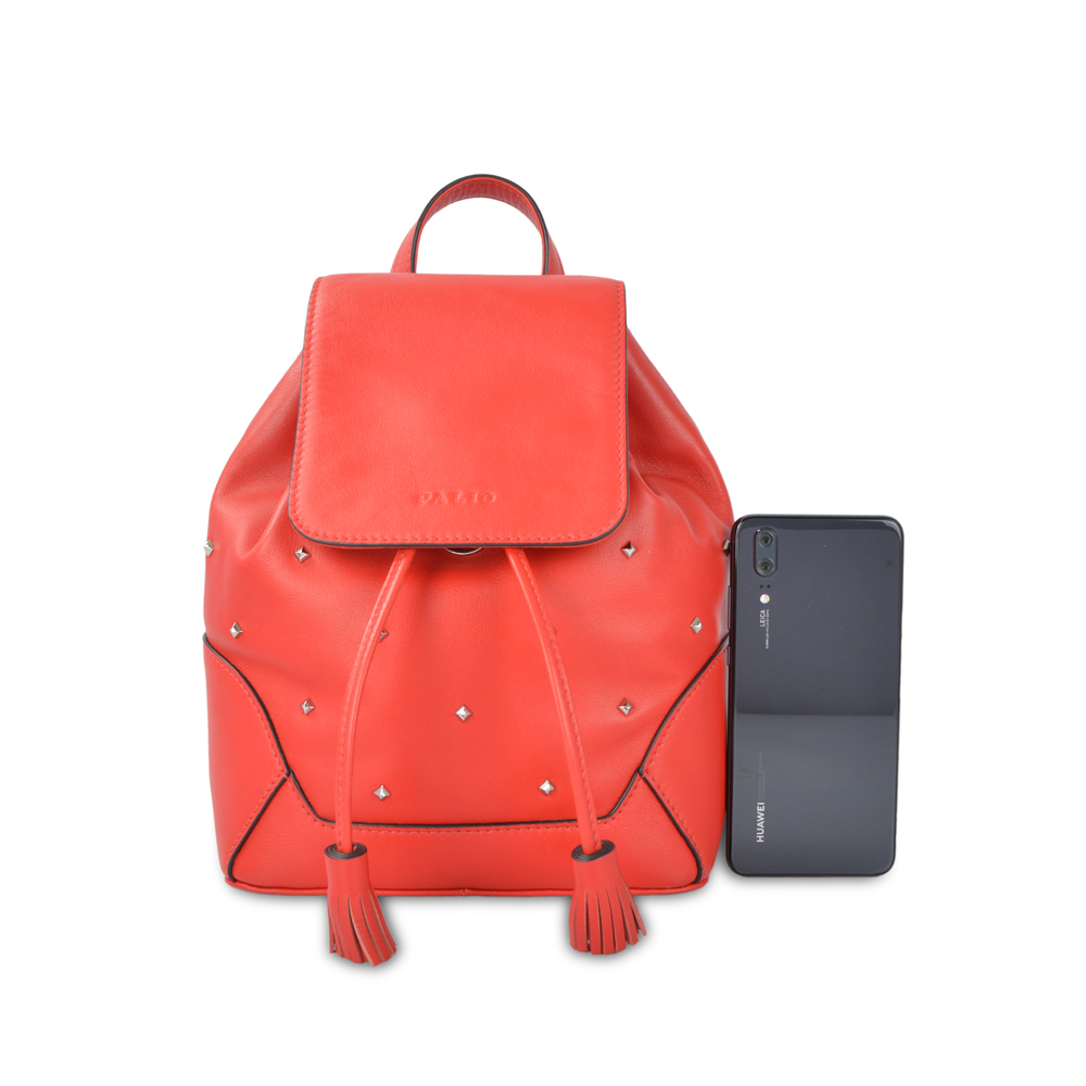 new design classic leather backpack