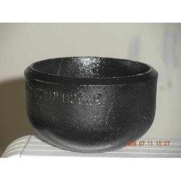 Black Steel Steel Pipe End Cap