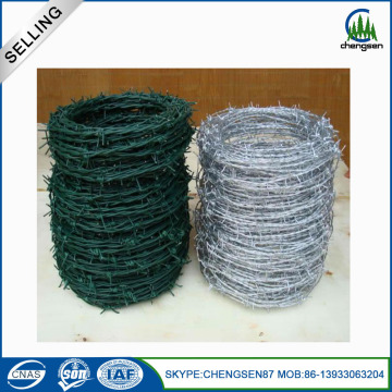 Double Twist PVC Coated Barbed Wire