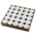 3.5hrs white unscent cheap tea light candles