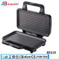 2in1 nouveau sans bâton électrique maison utile carré Panini Maker usage domestique bricolage délicieux nourriture pliable friture industrielle Panini Grill