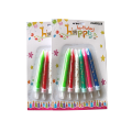 Spiral Birthday Candles Multi Pack Cake Wax Candles