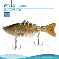 Angler Select Multi Jointed Fischen Leben-wie Köder Bass Köder Swimbait Shallow Angelgerät Angelköder (MS1010)