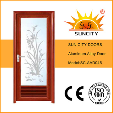 Hot Sales Toilet Glass Aluminium Doors (SC-AAD045)