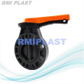 Wafer Type Butterfly Valve PVC Body EPDM Seat