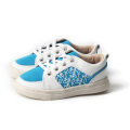 White Printing Pattern Kids Casual Shoes