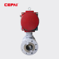 Compact Pneumatic O-type ball valve
