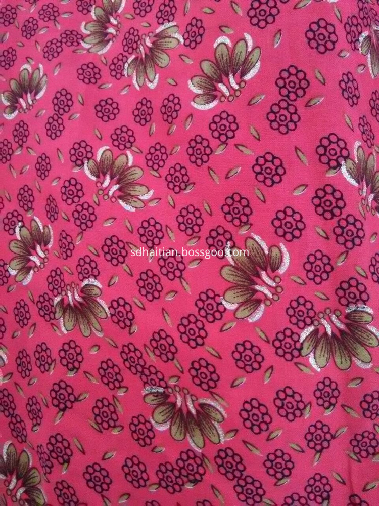  Rayon/viscose garment print fabrics