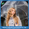 New Item Fancy Clear Transparent Plastic Umbrella for Sale