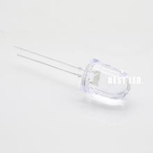 10mm LED Ampoule rouge LED avec une lentille transparente