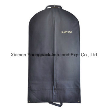 Black Non-Woven Promotional Suit Carrier Bag