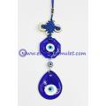 Lucky Wall Hanging/Car Hanging Evil Eye Blue Glass Amulet Charm