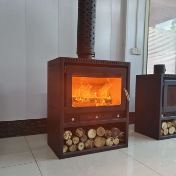 Venta de madera de venta caliente chimenea estufa de madera interior