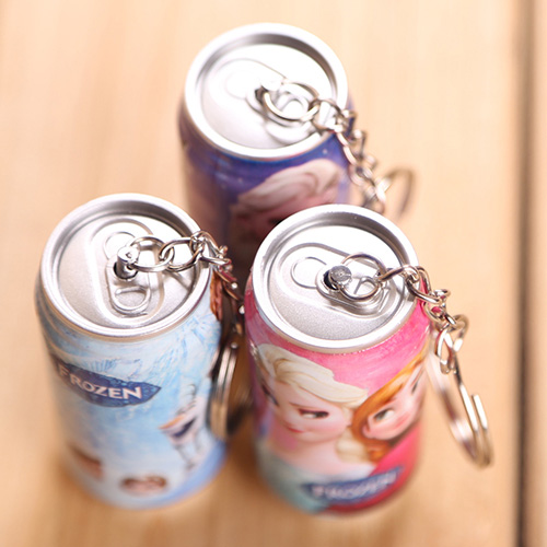 Cola Shape Promotional Keychains