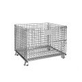 Foldable Wire Containers Pallet For Security Storage