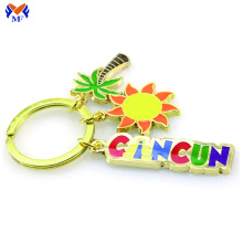 Souvenir gift metal keychain for promotional