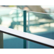PVB clear tempered laminated glass