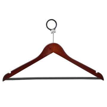 Luxury European Clothes Hanger Wooden Hotel Hanger