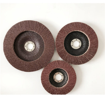 aluminum oxide abrasive flap discs for surface polishing