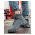 Anti Smashing Work Boots Steel Toe Safety Shoes