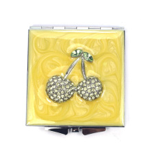 Bling Cherry Compact Mirrors