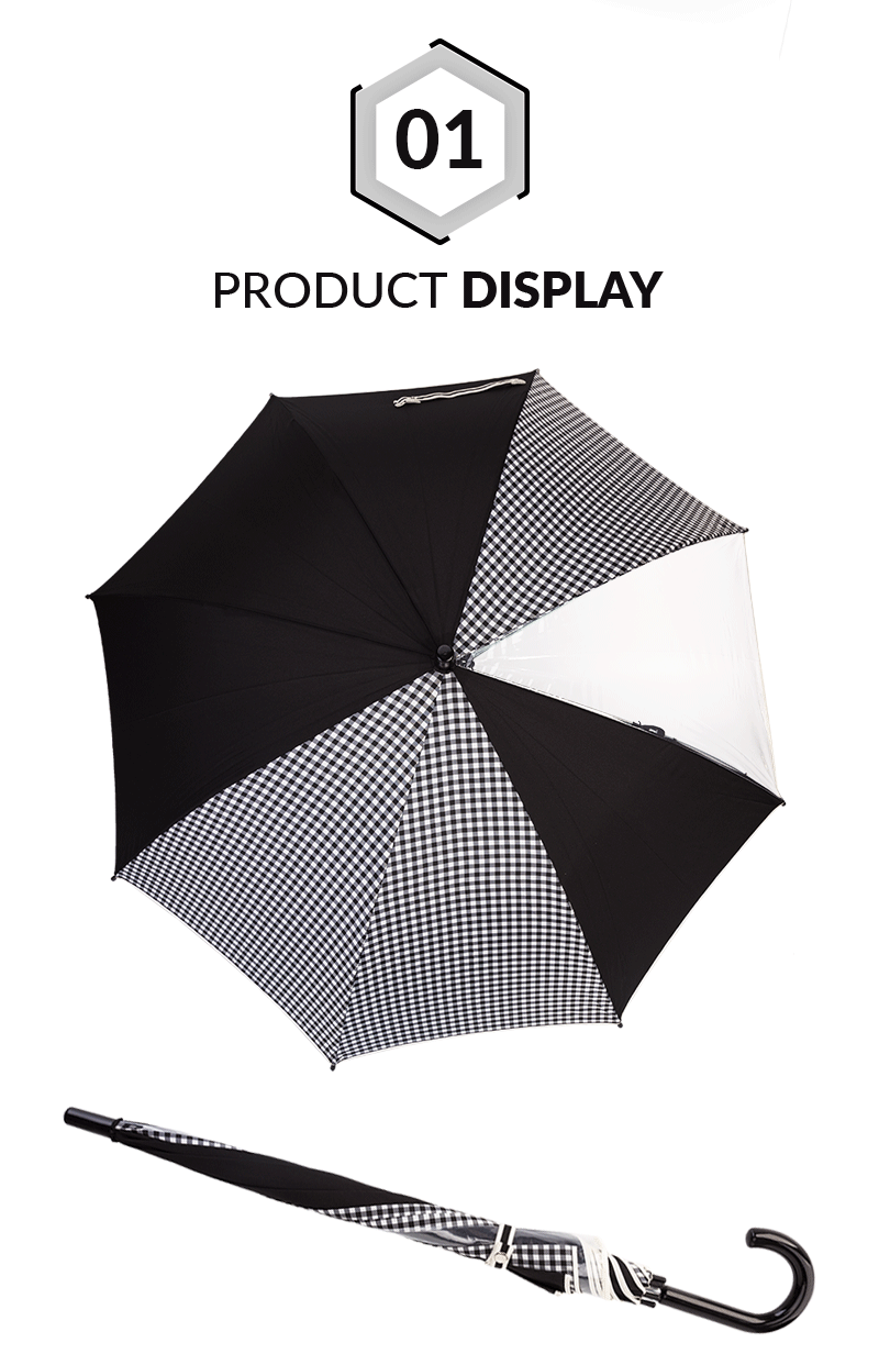 Gingham Kids Umbrella