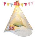 Tienda tipi para niños con luces de ferry