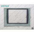 2711P-T10C22D9P Touchscreen Glas mit Schutzfolie