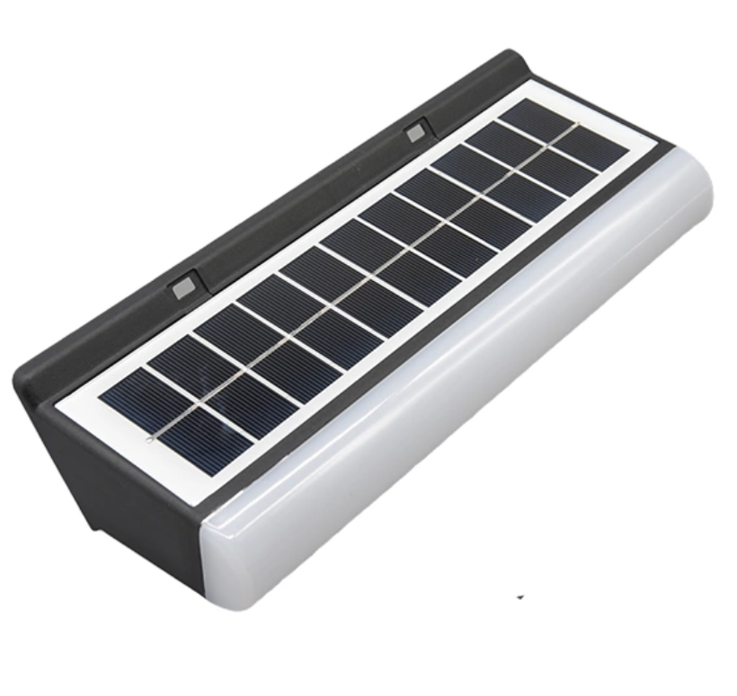 Solar night light with solar panel