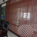 Decorative metal architectural chain curtain