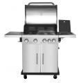 Stainless Steel 4 Burner Gas Grill BBQ