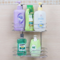 Fashion iron hanging towel bathroom rack shower shelf