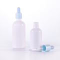 Blue Dropper Opal White Essential Oil Glasss Vial Dropper Bottles
