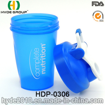 500ML PP BPA proteína plástico libre Blender botella de la coctelera (HDP-0306)