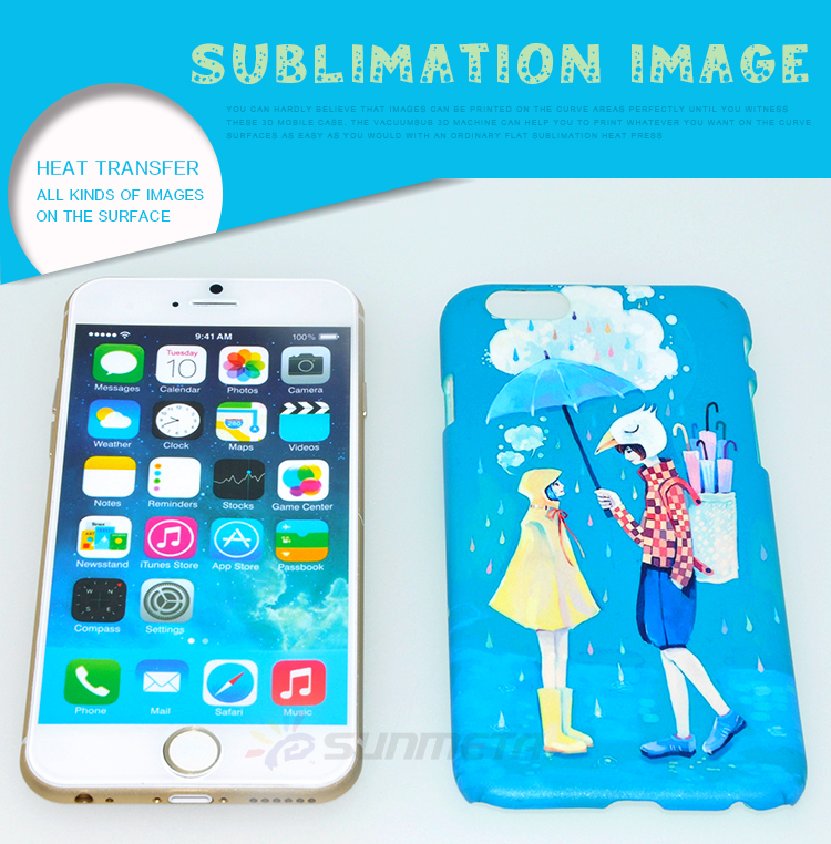 FREESUB Sublimation Heat Press 3D Phone Cases