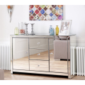 Livingroom Furniture mirrored glass Cabinet